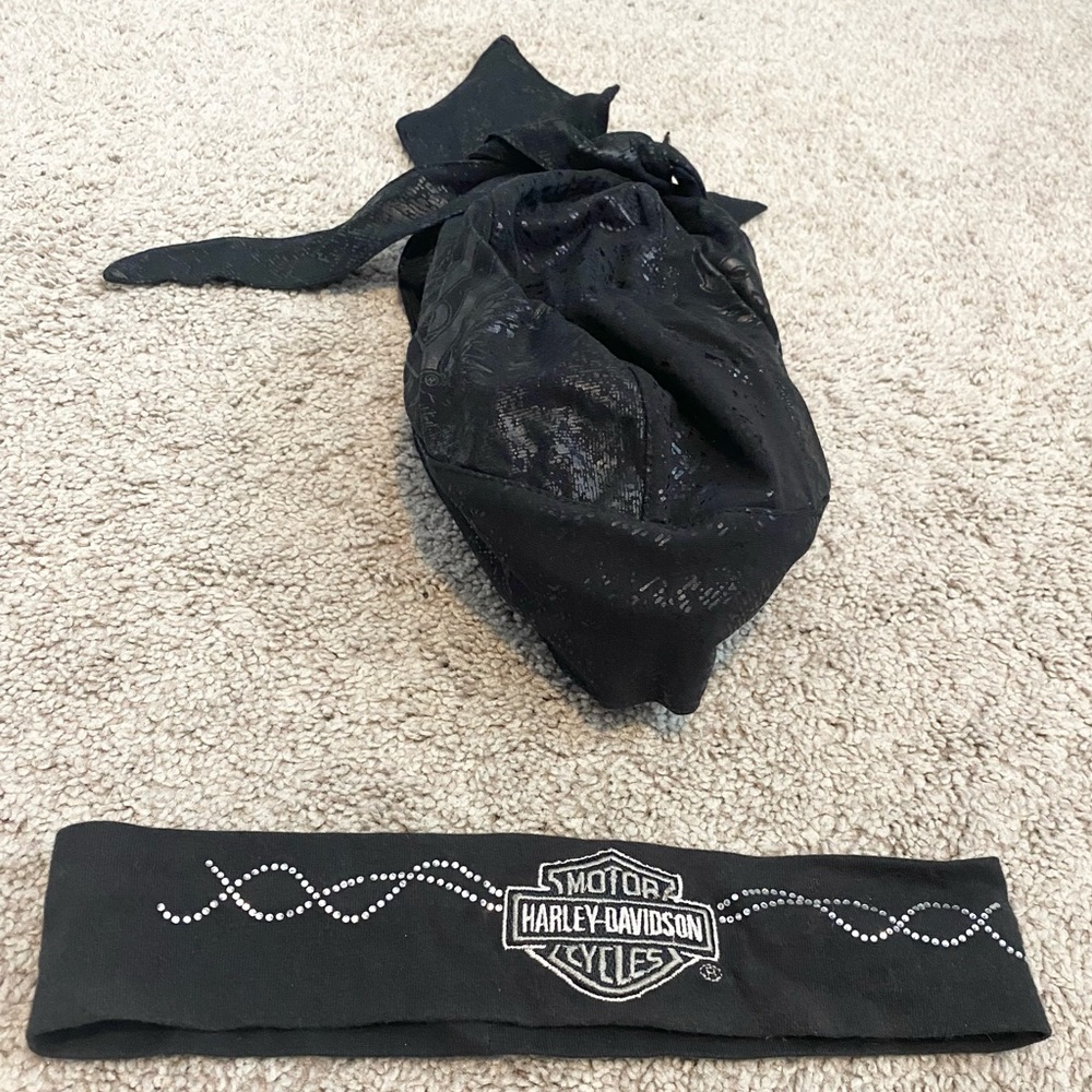 Harley Biker Hair Tie Sexy Biker Harley Davidson Bike Hair Tie Bandana